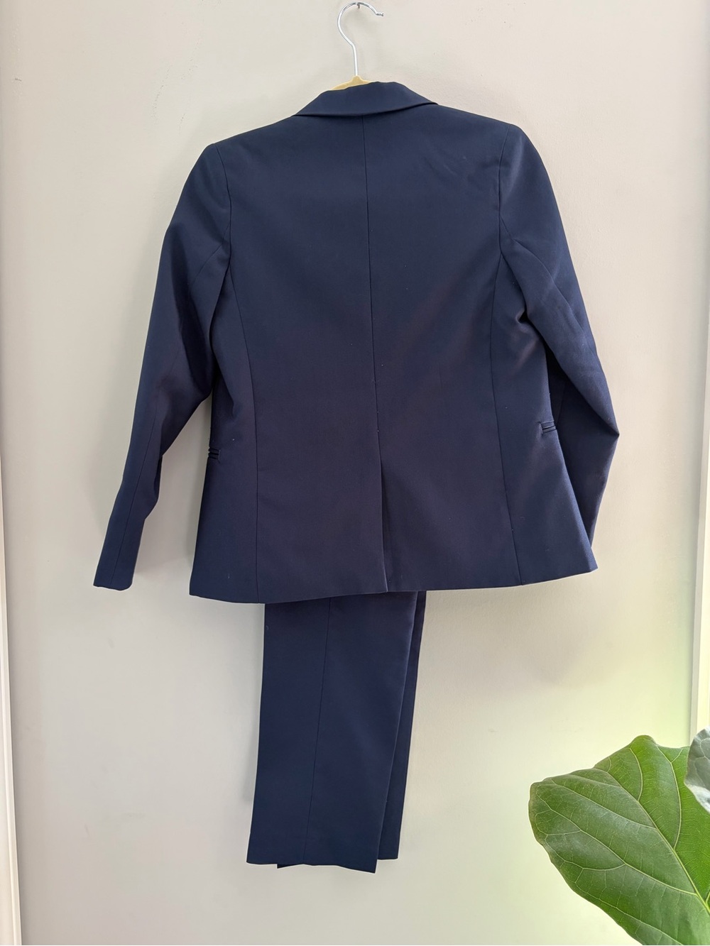 H&M Navy boys Suit Jacket & Trousers - Picture 3 of 4
